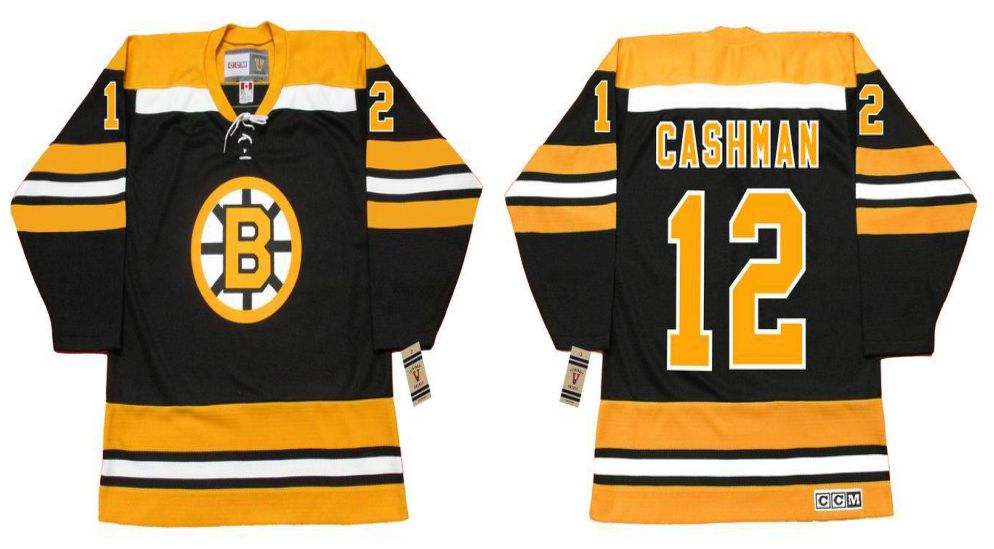 2019 Men Boston Bruins #12 Cashman Black CCM NHL jerseys->boston bruins->NHL Jersey